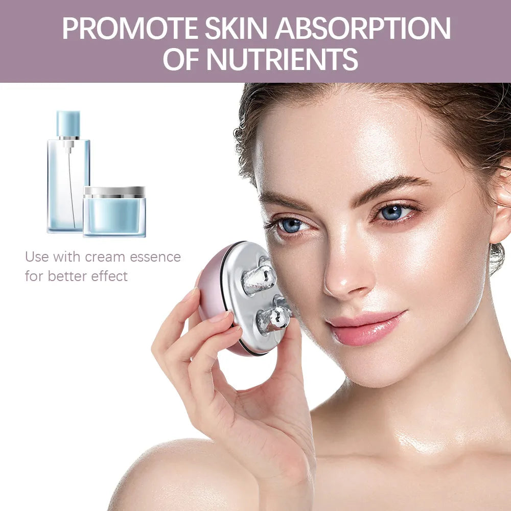 Spa-Style EMS Roller for Youthful Lift